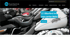 Desktop Screenshot of m3-eventtechnik.at